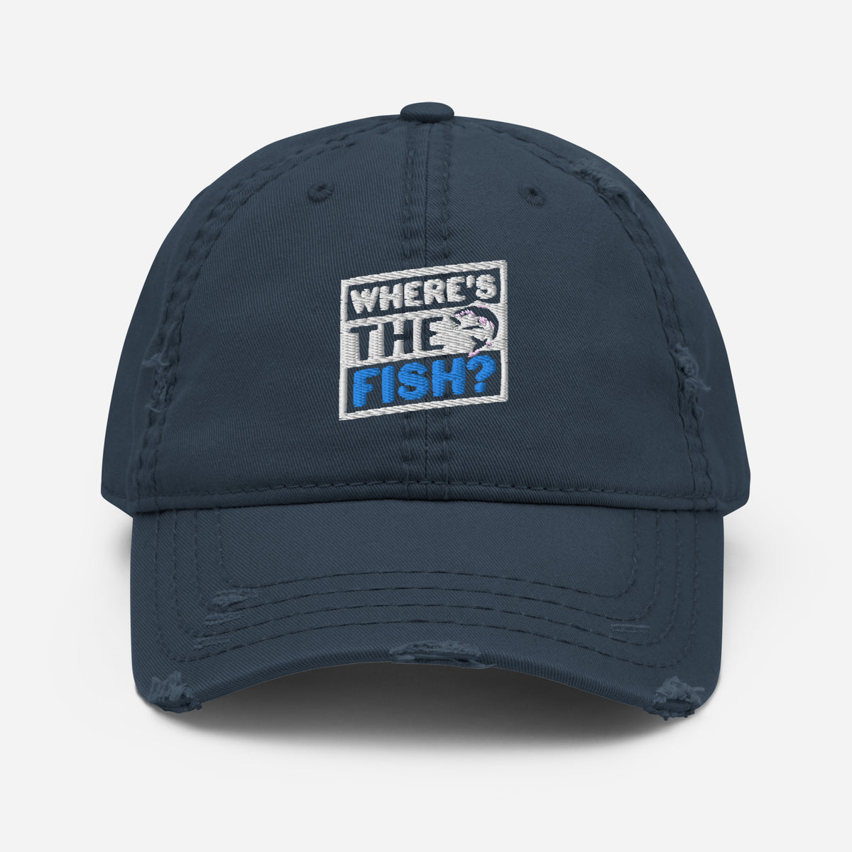 Where's The Fish? Dad Hat