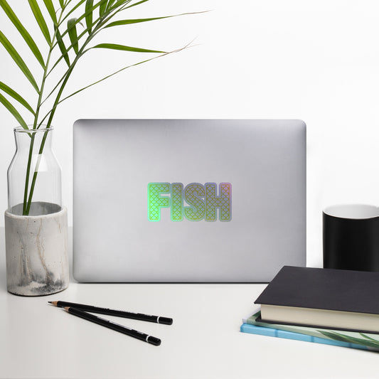 Iridescent Fish Scales Sticker