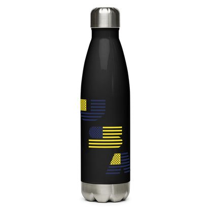 Patriotic Waves Insulated Bottle
