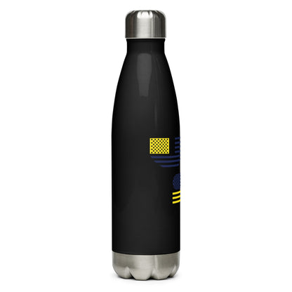 Patriotic Waves Insulated Bottle