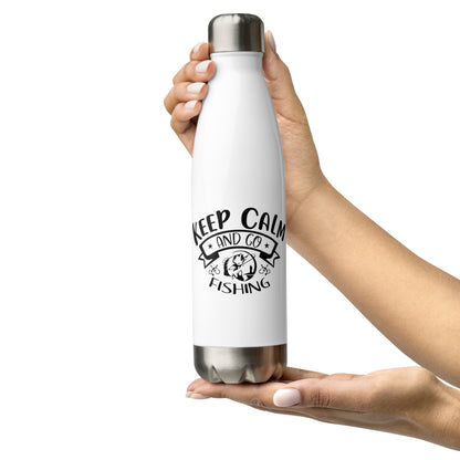 Keep Calm Fishing Stainless Steel Bottle