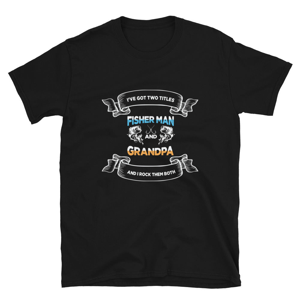Fisherman and Grandpa Tee