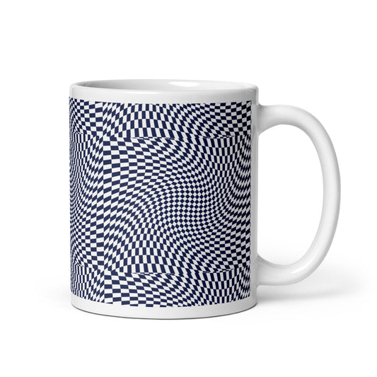 Waves of Illusion Fishing Mug