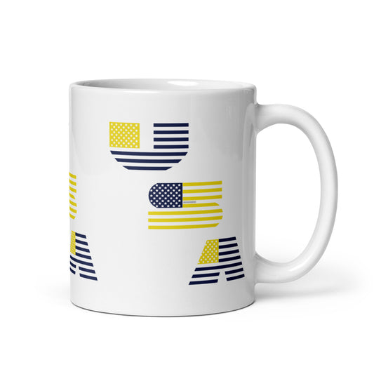 Patriotic Waves Mug
