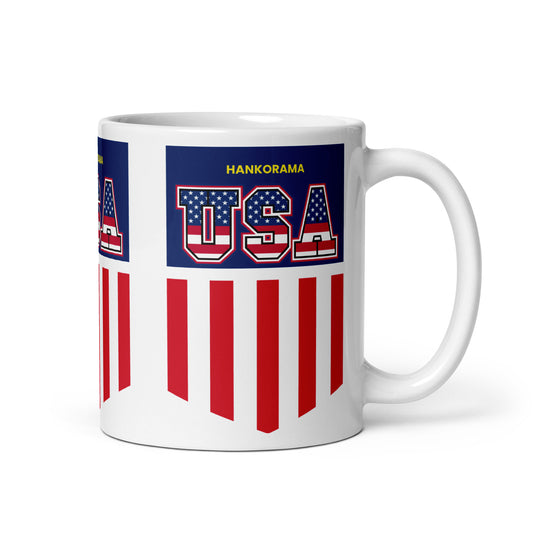 Patriotic Waves USA Mug
